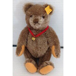 Vintage STEIFF Plush Teddy Bear with Button In Ear Germany Stuffed Animal